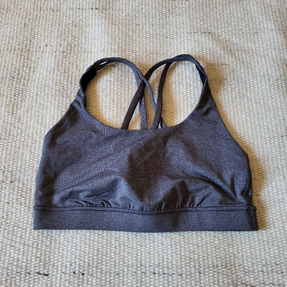 Lot of 2 Lululemon Energy Bras Size 6